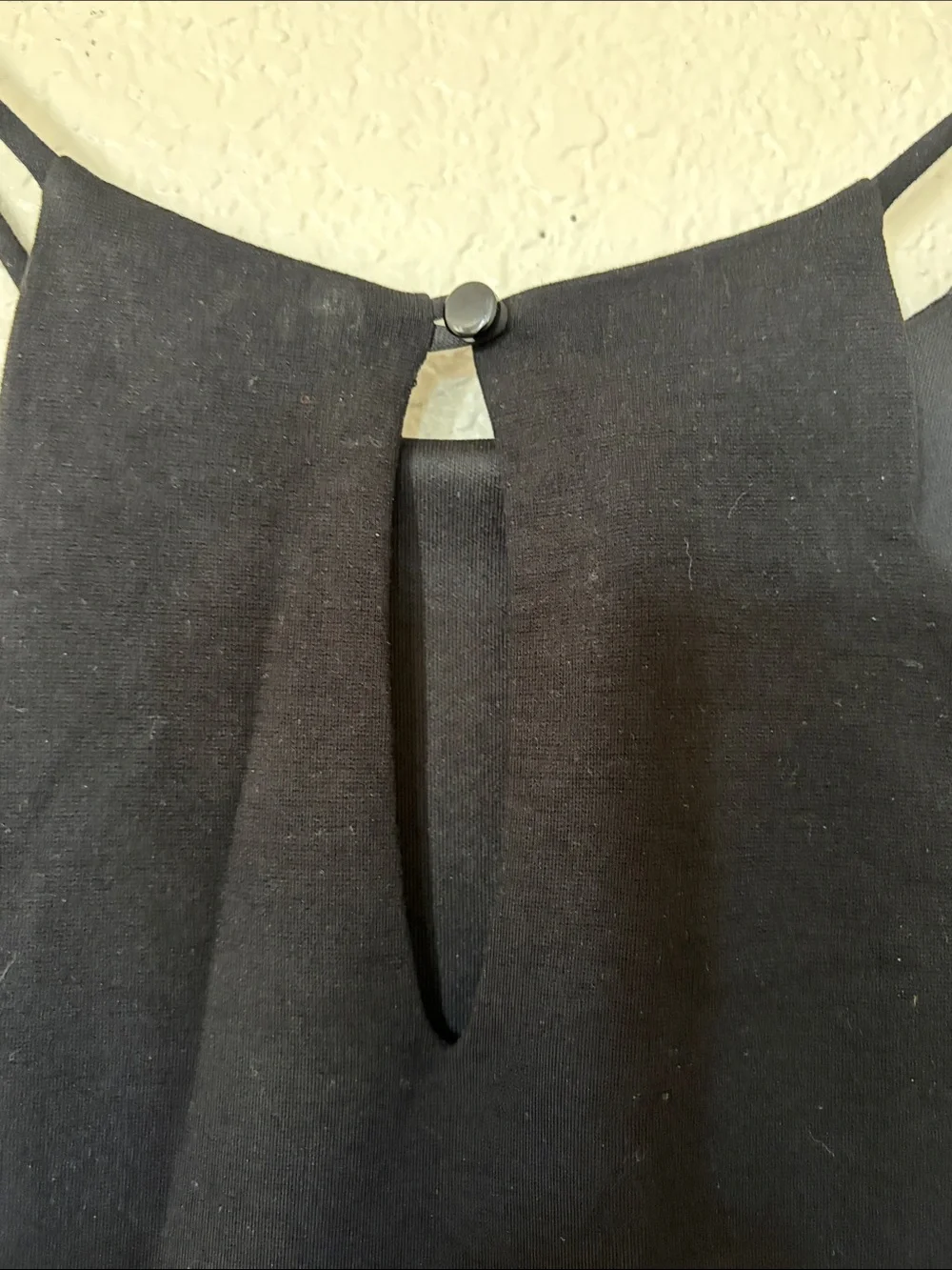 Women's Black Halter Mini Dress - Picture 7 of 8
